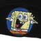 Spongebob Square Pants Embroidered Circle Character Patch On Black Cuff Beanie